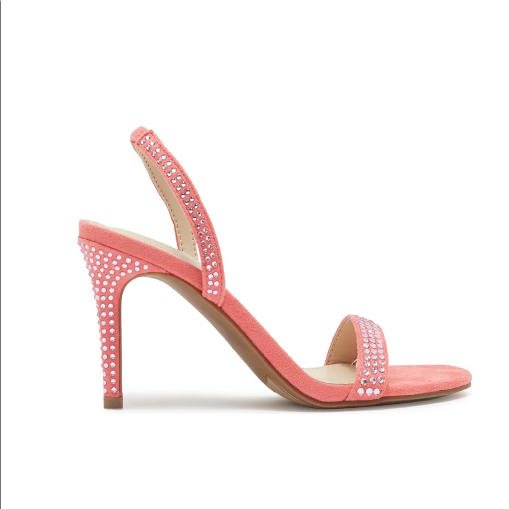 Marc Fisher Rhinestone Embellished Slingback Sandal